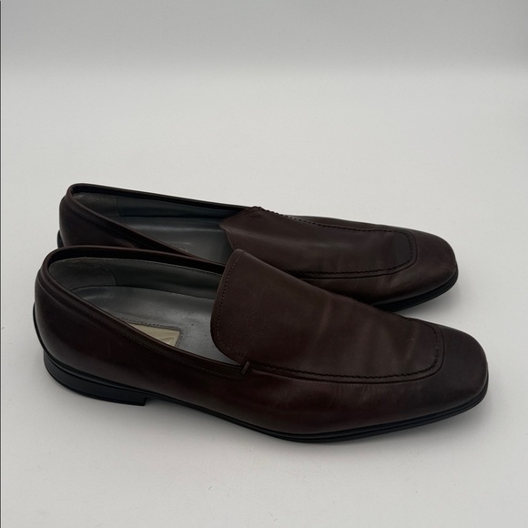 Kenneth Cole Dark Brown Leather Slip-On Loafers men 13M casual office retro Y2K main image 8